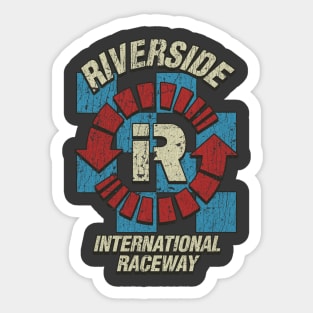 Riverside International Raceway 1957 Sticker